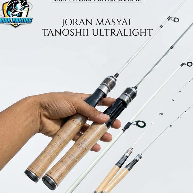 Joran Micro Casting Ultralight Masyai Tanoshii UL 2-6 LB Microfishing Fiber Solid