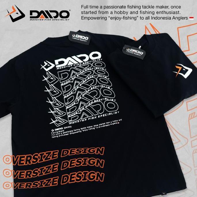 BAJU KAOS DAIDO FISHING TEAM OVERSIZED