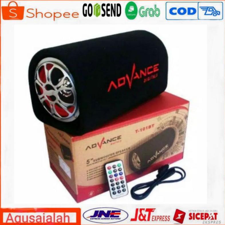 TERBARU COD SPEAAKER BLUETOOTH ADVANCE DIGITAL T-101BT/SUBWOOFER KARAOKE SUPER BASS/SALON AKTIP WIRE