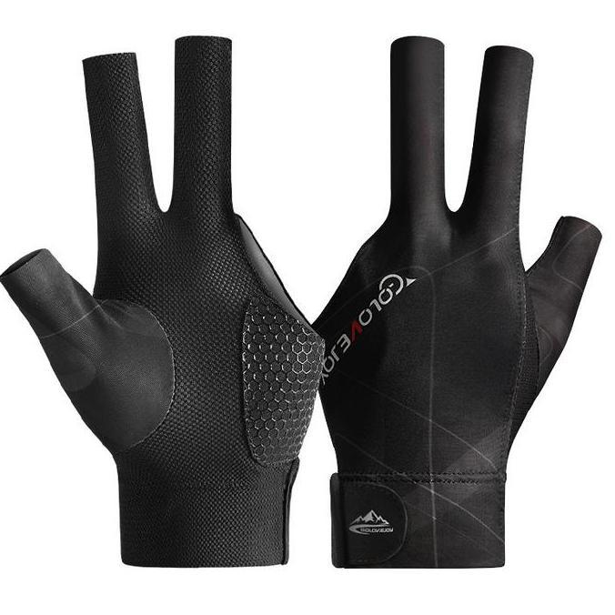 sarung tangan billiard/Sarung Tangan Billiard Golovejoy Anti Slip Breathable/Sarung Tangan Billiard 