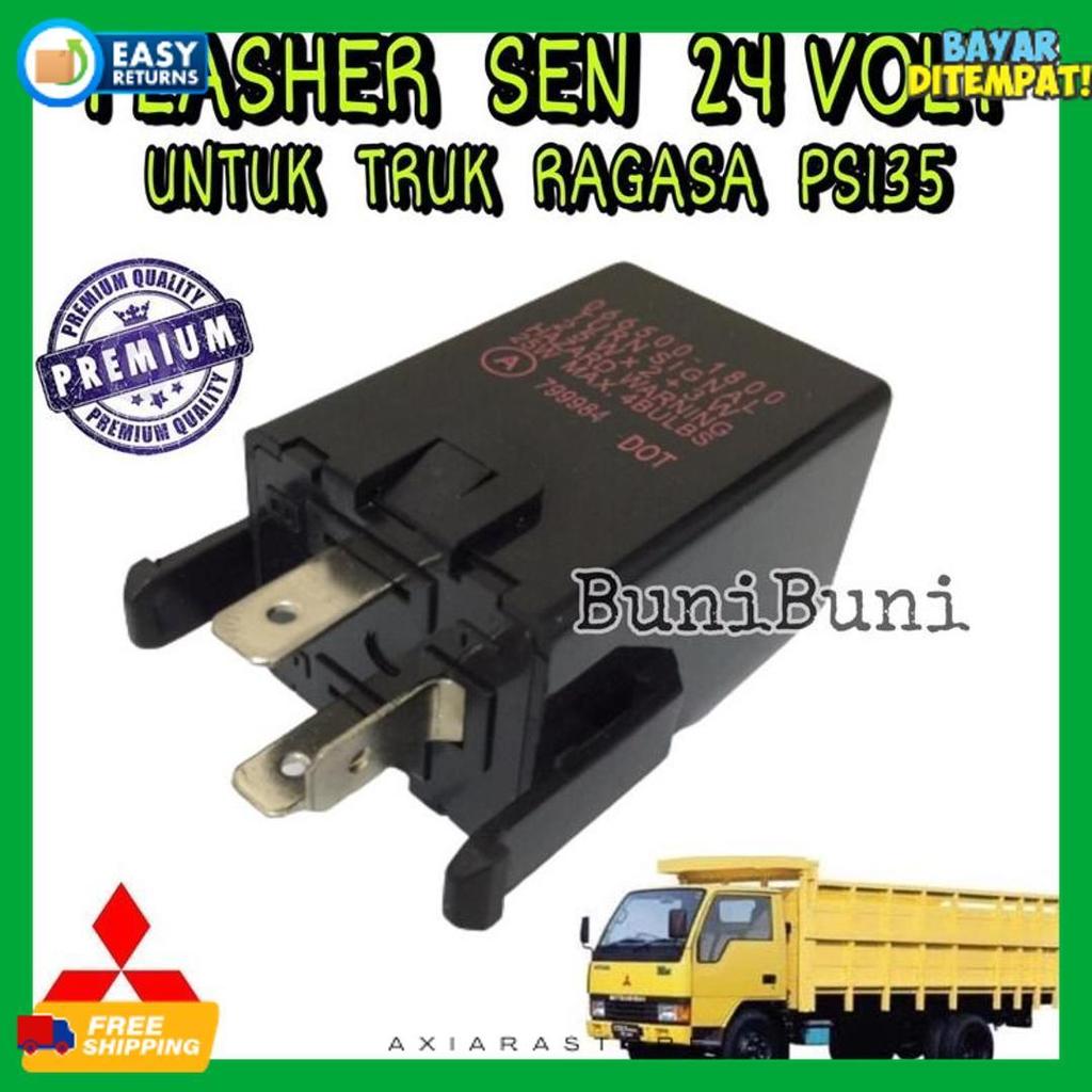 Promo Flasher Sen / Otomatis Sen Untuk Mobil Truk Mitsubishi Ps135 / Ragasa Ps 120 - 135 24 Volt
