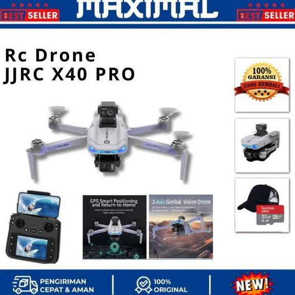 NEW Drone JJRC X40 PRO GPS 3Axis Gimbal Camera 4k Profesional HD 1080p With Screen Remote Contro Alt