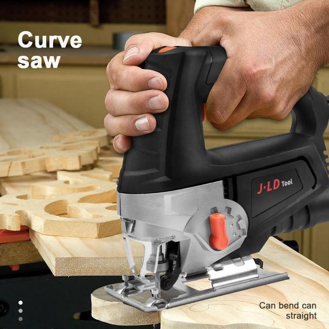 JLD Jig Saw Laser 580Watt Gergaji Listrik Mesin Potong Jigsaw jld tools Mesin Gergaji Ukir Jigsaw Un