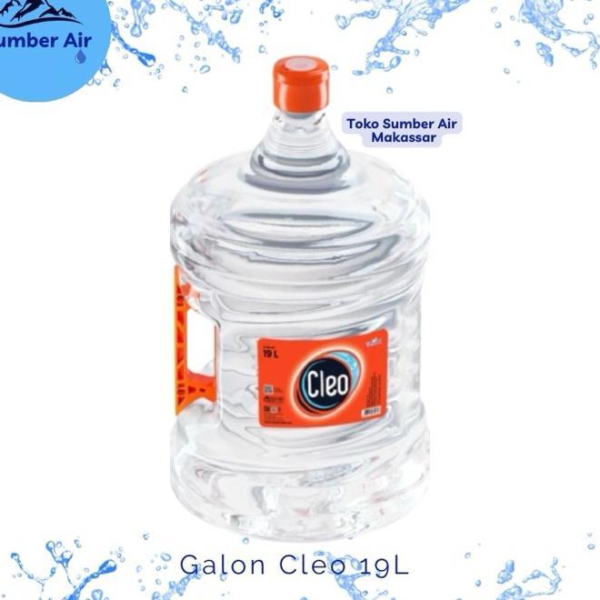 Air Galon Cleo 19 Liter (Galon Baru + Isi)