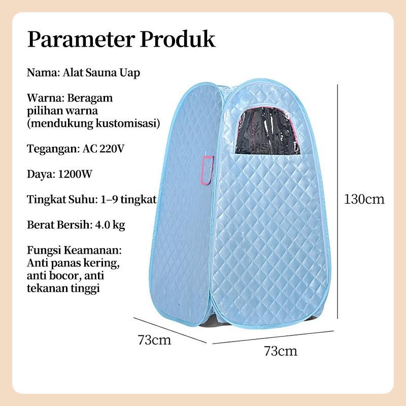 Benbo Sauna Uap Lipat / Sauna Uap Rumah Tangga /Mesin Sauna Uap Portable/Sauna Portable Spa/ Alat Sa