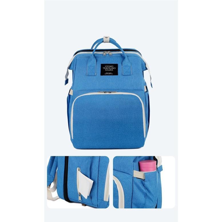 BIG SALE Tas Bayi Ransel Multifungsi Tempat Tidur Bayi / Ransel Bayi / Tas Diapers Bag / Tas Bayi Ka