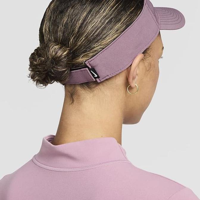 HJ3689-523 Nike Ace Dri-FIT Visor Plum Topi Original 100%