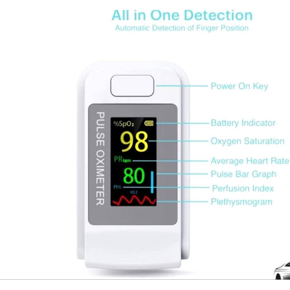 Termurah Oximeter dital SO911 - YOBEKAN Oxymeter Pulse Spo2 oksen darah detak free DOMPETMU