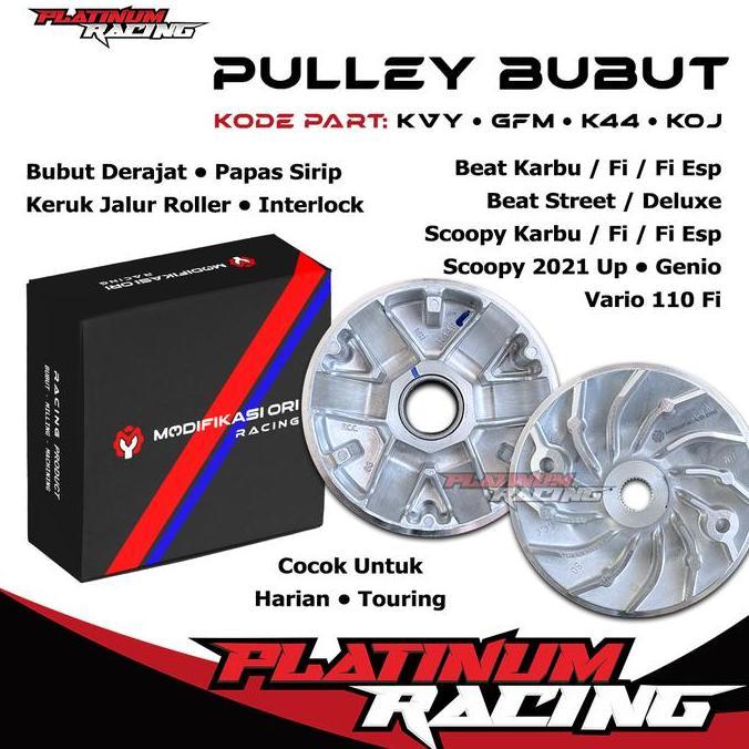 RUMAH ROLLER BEAT FI PULLEY BUBUT CUSTOM BEAT FI SCOOPY FI ESP KARBU