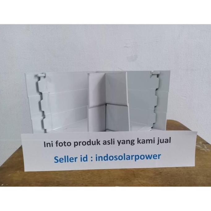 LANGGENG SG-220 Belokan siku L talang air PVC kotak SG 220 8" 8 inch in inci angle gutter