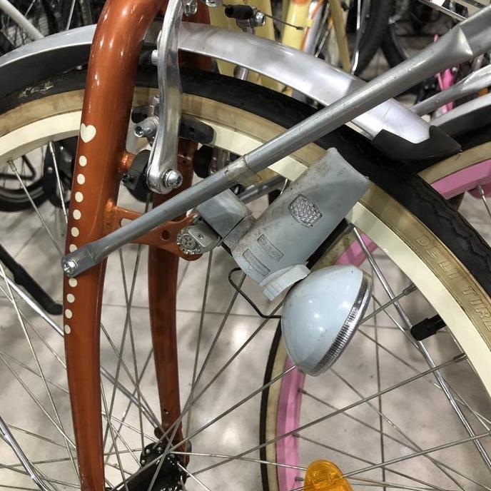 Lampu Dinamo Sepeda Ontel Jadul City Bike Commuter Japan Sanden 8 Nos