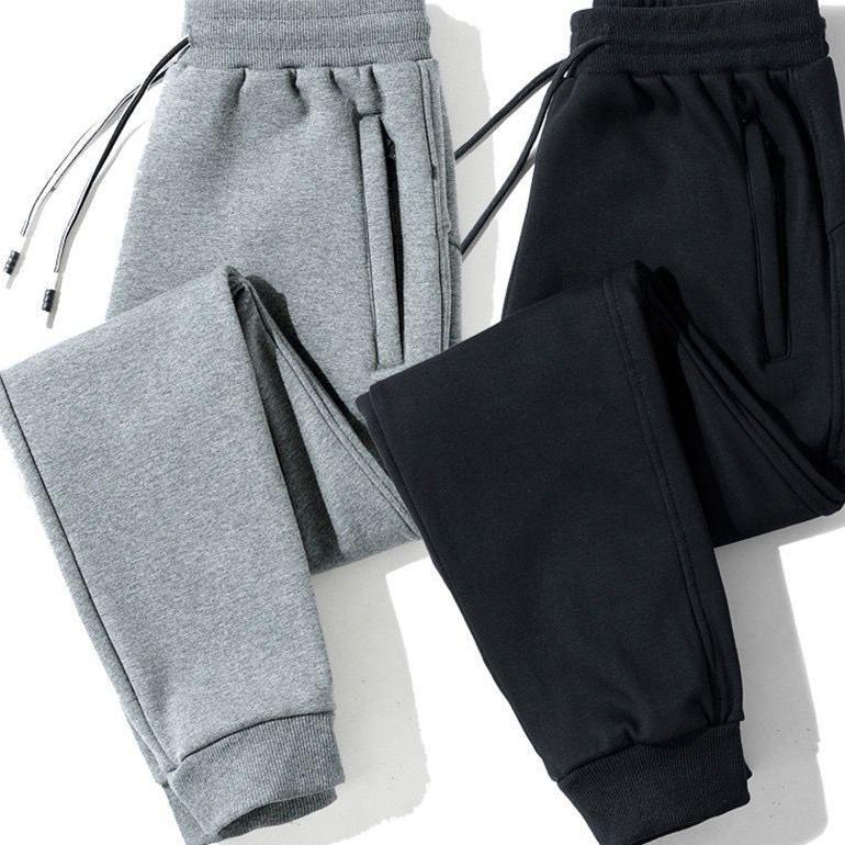 Original Gracioustyle - Celana Joger Pria Surfing Distro Sweatpants Abu Tua Accademy Sport Training 