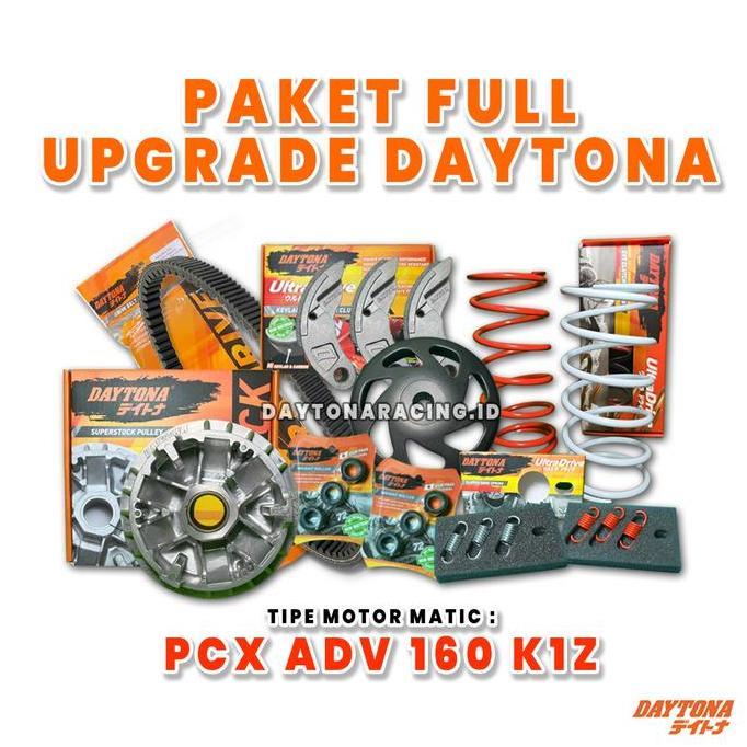 PAKET FULL UPGRADE CVT PCX 160 ADV 160 K1Z DAYTONARACING