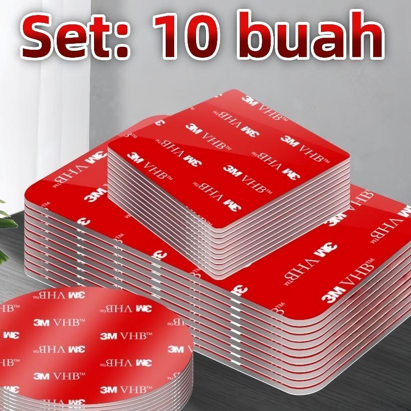 3M Vhb Perekat Dua Sisi Original Resmi Busa Pe Bening Magic Nano Tape Super Kuat Untuk Pemegang Kame