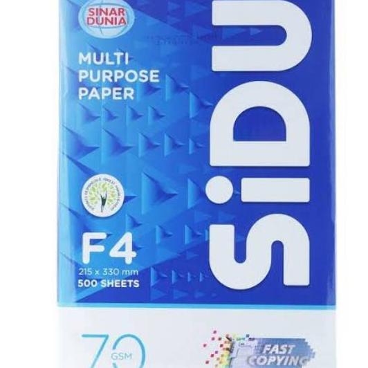 Kertas Hvs 1 Rim Sinar Dunia Folio 70 Gr