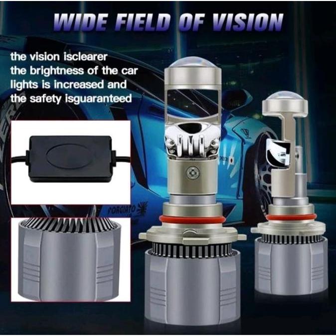 H11 MINI PROJECTOR Foglamp Headlamp Balon LED Projie