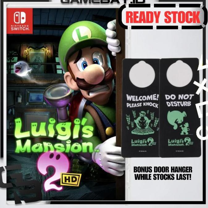 (Good) Nintendo Switch Luigi's Mansion 2 / Luigi Mansion 2 / Luigis Mansion 2
