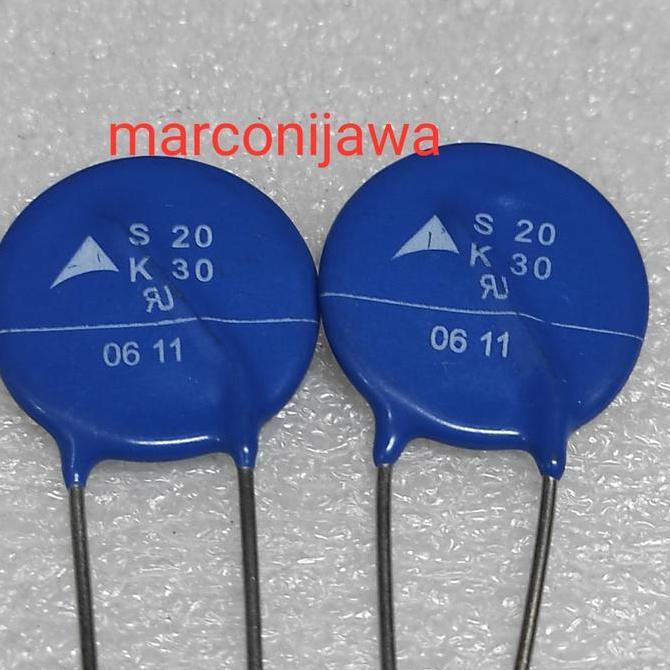 VARISTOR S20K30 30VAC 38VDC MJ27