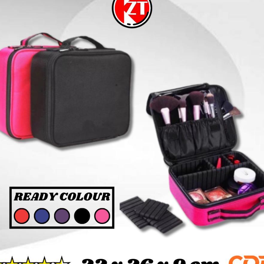 Promo Tas Makeup Tempat Kosmetik /Tempat Make Up /Box Kosmetik Kzt-T3270/T3270