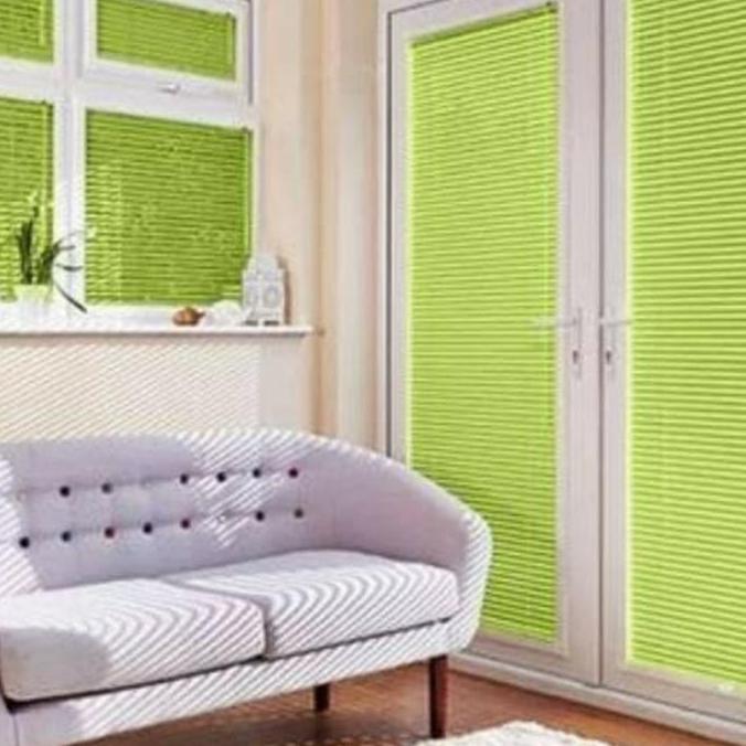 Tirai gulung gorden PVC blind ukuran 120 x 220
