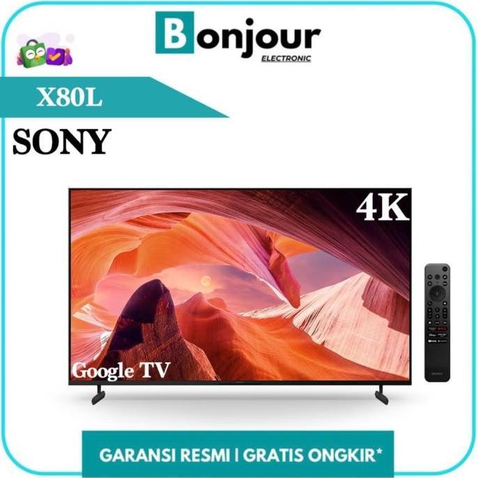 (Good) LED TV Sony 65 Inch 65X80L 4K Google TV Sony KD-65X80L 4K Ultra HD HDR