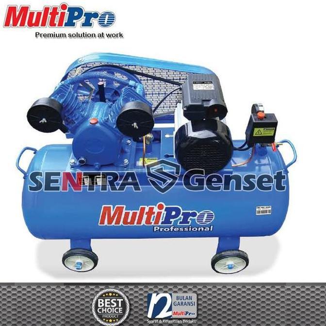 New- Kompresor Multipro 2 Hp Tipe Vanbelt. Multipto Vbc 100/100. Listrik