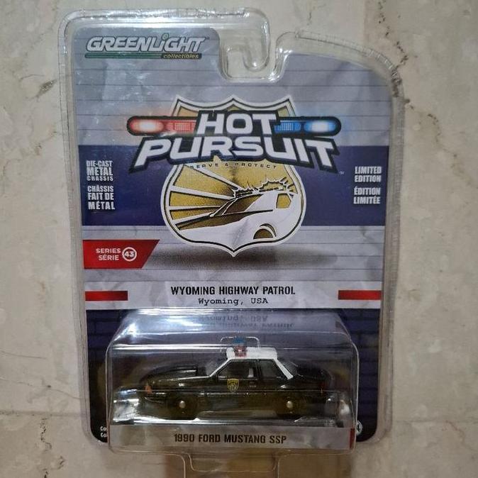 greenlight hot pursuit 1990 ford mustang ssp
