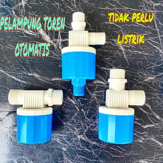 Pilihan- Pelampung Toren Kran Air Otomatis Tandon Air Tanpa Listrik 1/2" - 1" Filter Tandon Otomatis