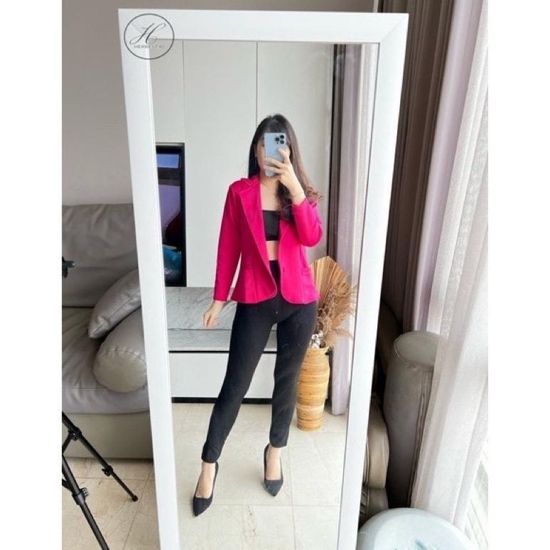 Blazer Scuba Kancing Blazer Scuba Premium Outer Scuba Premium Blazer Premium