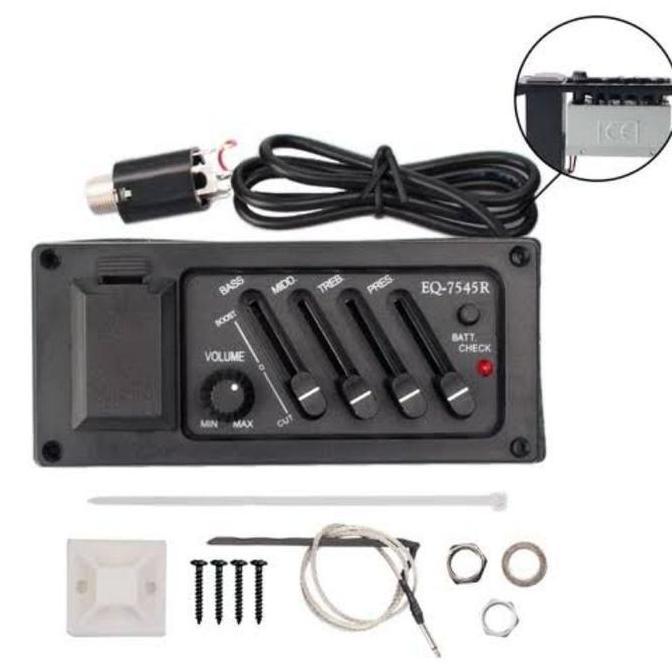 Equalizer Preamp 7545r Pickup Gitar [terbaik]