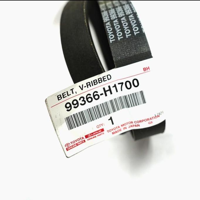 Fan Belt New Altis 2007-2010 99366-H1700 6PK1700 Orinal