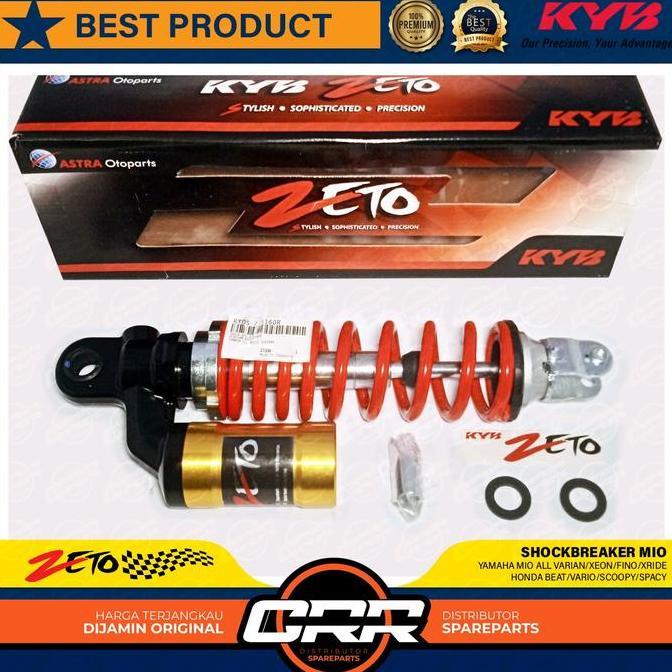Shockbreaker Sokbreker Sok Belakang Kayaba Zeto Tabung Mio Fino Xeon Xride Beat Vario Ukuran 300MM W