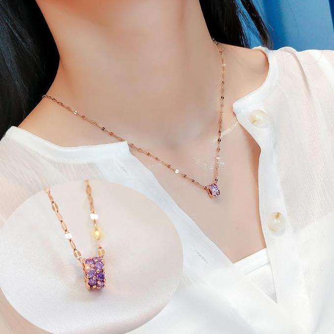 New - Kalung Roll Full Zircon/Kalung Titanium Roll/Kalung Zircon Anti Karat