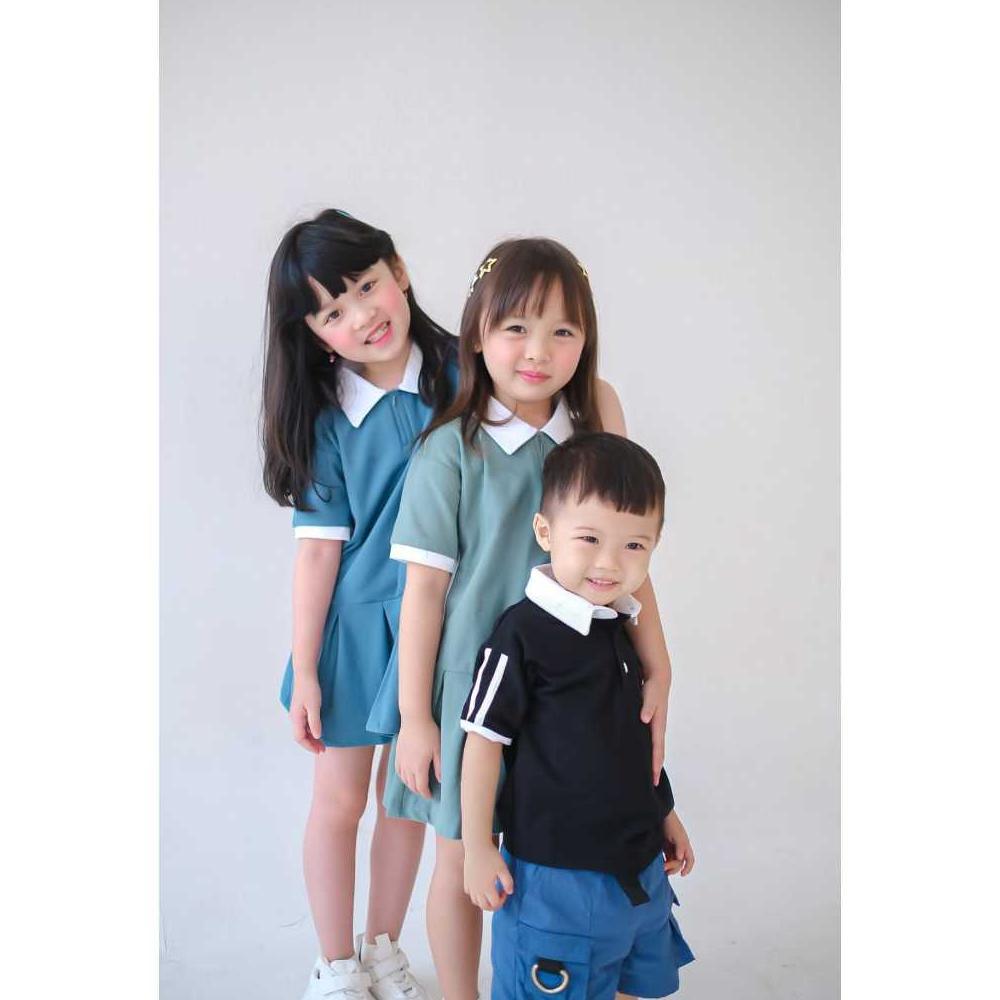 BEST DEALS BAJU PADEL ANAK COUPLE POLO & DRESS KAOS POLO ANAK COUPLE DRESS POLO ANAK PEREMPUAN BAJU 