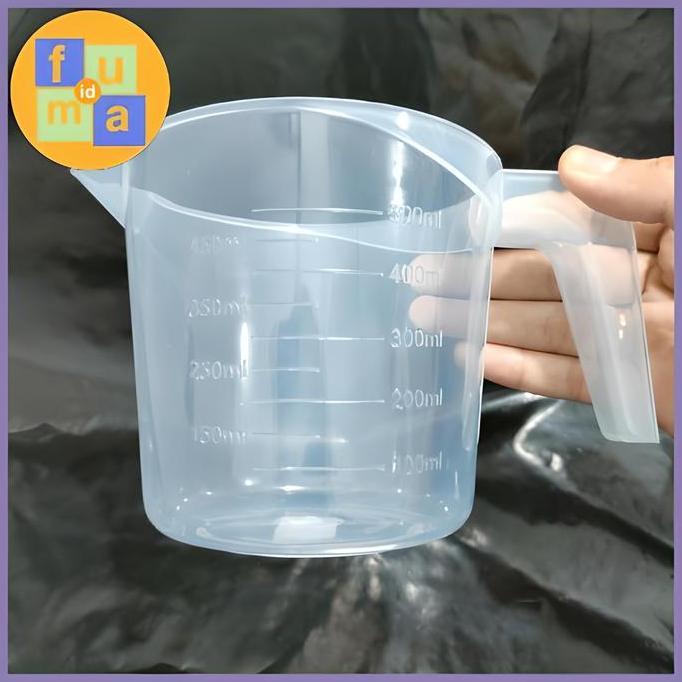 Gelas Takar Plastik 500 cc / Gelas Takar 500ml Serbaguna untuk Air, Beras Multifungsi / Gelas takar 