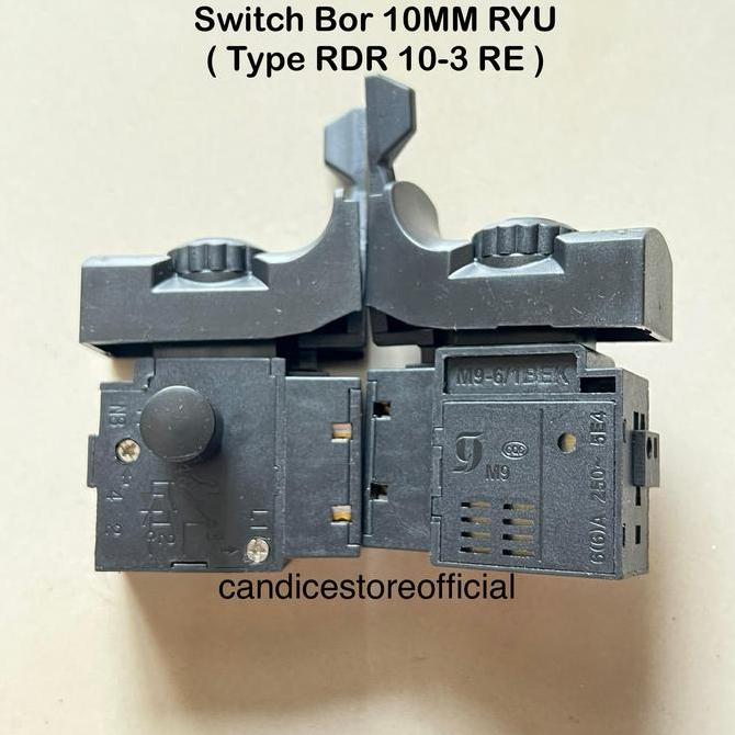 SWITCH SAKLAR BOR RYU RDR 10-3 SAKLAR SWITCH BOR RYU 10 MM MURAH