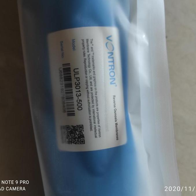 Membran RO 500gpd VONTRON 3013