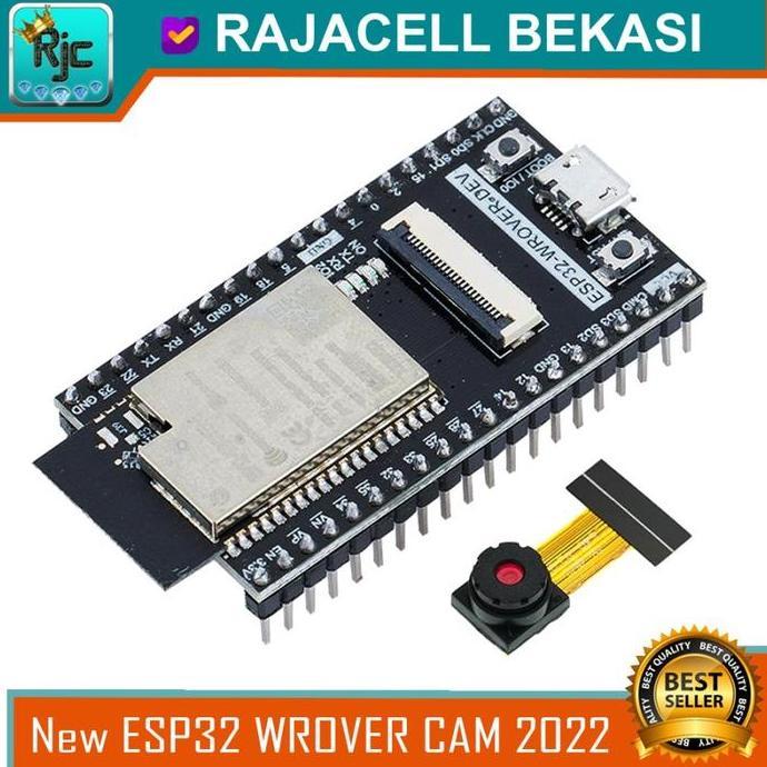 NEW ESP32 WROVER CAM 2022 WIFI BLUETOOTH CAMERA ESP32-CAM DEV BOARD TERBATAS