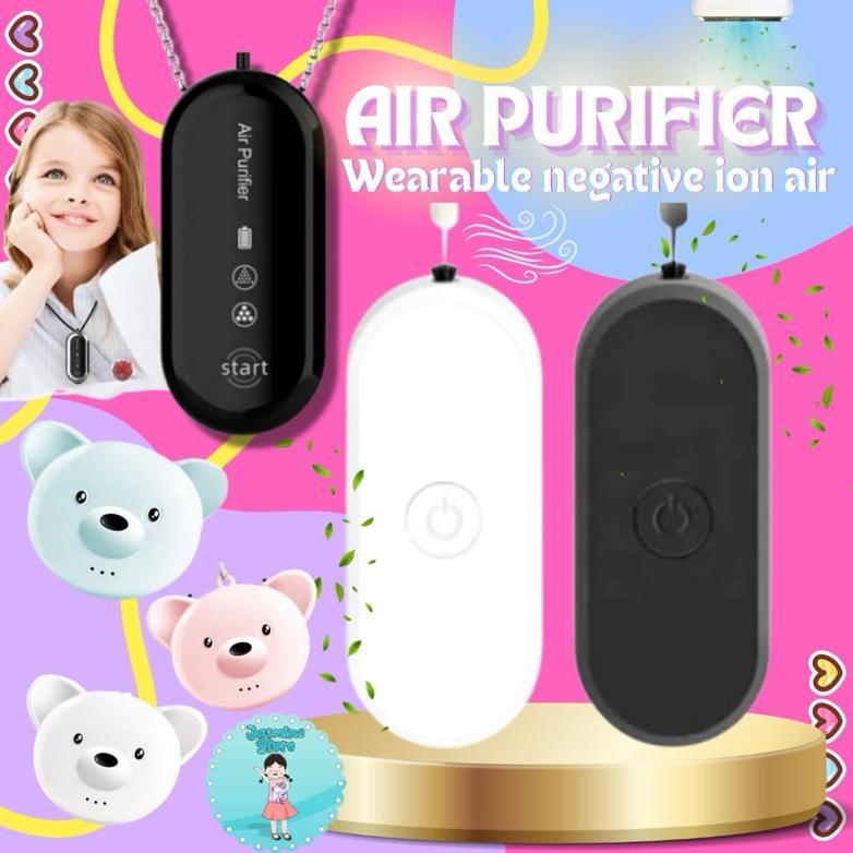 best deals air purifier portable kalung air purifier necklace ion rechargeable/wearable portable air
