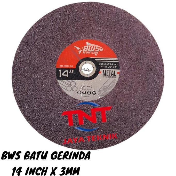 BATU GERINDA POTONG 14" NLG / CUTTING WHEEL NLG 14 INCH HEMAT