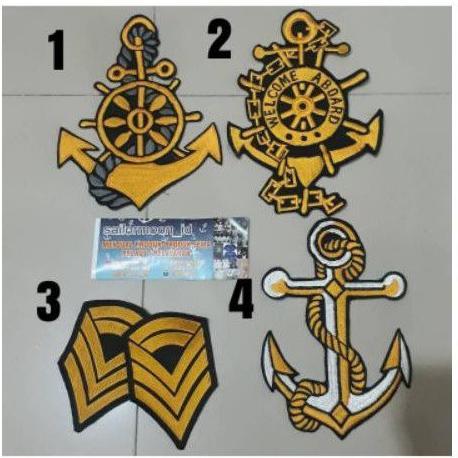 NEW EMBLEM JANGKAR JAKET EMBLEM JAKET JANGKAR JAKET PELAUT KAOS PELAUT AKSESORIS PELAUT SOUVENIR PEL