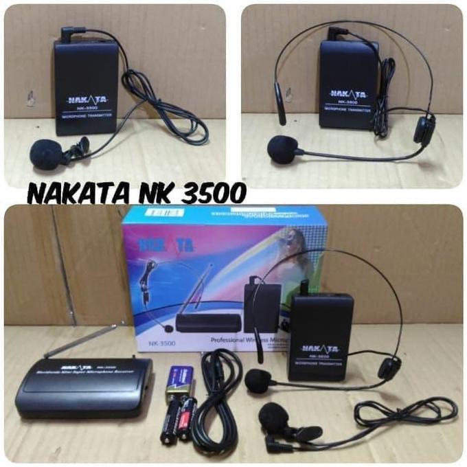 mic bando wireless Nakata NK 3500.mic imam