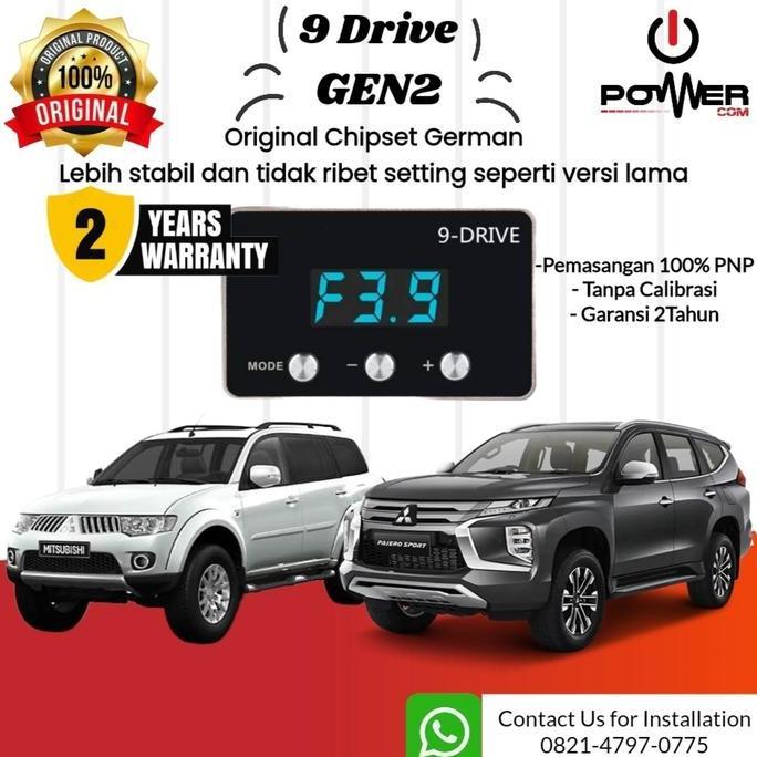 9 Drive Throttle Controller Accelerator Mitsubishi Pajero Remap