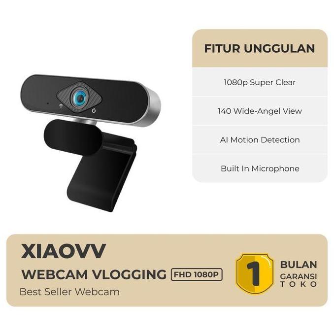 Putrabagoes_ - Xiaovv Usb Camera Webcam Vlogging 1080P Full Hd Xiaomi Original Webcam Computer Lapto