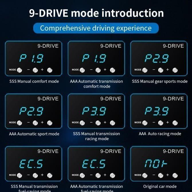 9 Drive Toyota Series | Pgyback 9-Drive Throttle Control ECU Remap