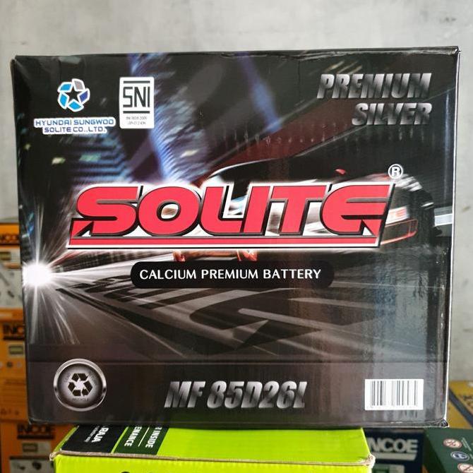 Aki Mobil kering MF Solite Korea 85D26L / 80D26L