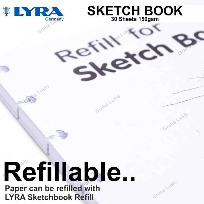 Artyou- New- Lyra Sketchbook A3 / Refill Sketchbook A3
