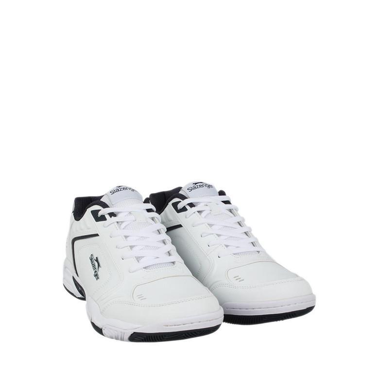 TERBARU Slazenger Men's Tennis Shoes - White/Navy