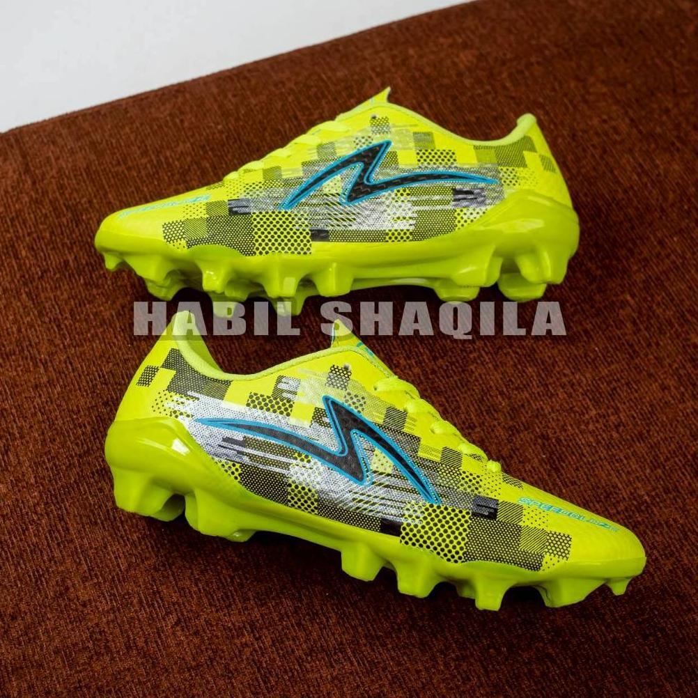 TERBARU Sepatu Bola Specs Accelerator Satu Pro in Elite Spyder Slaz Hitam FG Size 39 - 43