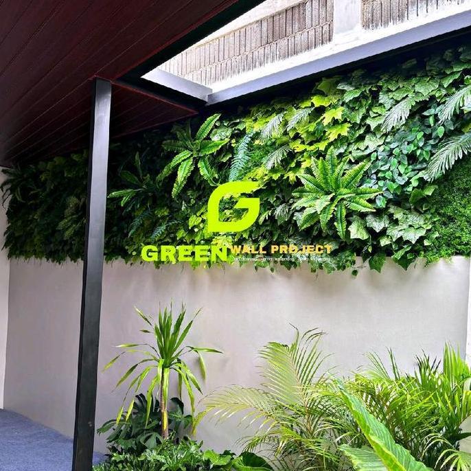 vertikal garden vertikal garden sintetis Tanaman